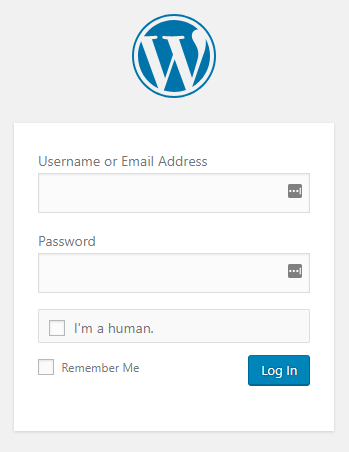 Login to your WordPress site 