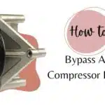 how to bypass ac compressor pulley